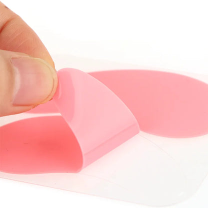 Novos Adesivos de Olho Reutilizáveis 1 Par, Stripes de Silicone para Levantamento de Cílios, Patches de Hidrogel para Extensão de Cílios, Adesivos de Gel para Abaixo dos Olhos, Ferramentas de Maquiagem