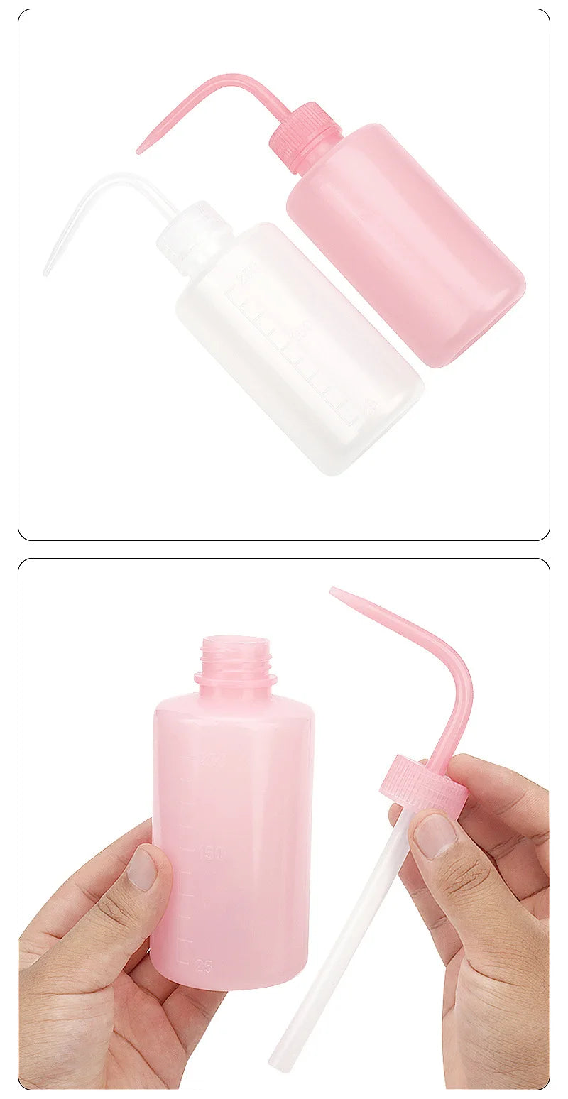 Frasco de limpeza para extensões de cílios,
