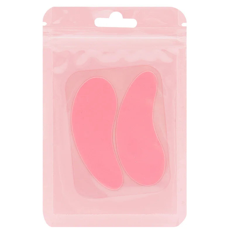 Novos Adesivos de Olho Reutilizáveis 1 Par, Stripes de Silicone para Levantamento de Cílios, Patches de Hidrogel para Extensão de Cílios, Adesivos de Gel para Abaixo dos Olhos, Ferramentas de Maquiagem