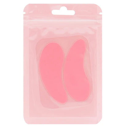 Novos Adesivos de Olho Reutilizáveis 1 Par, Stripes de Silicone para Levantamento de Cílios, Patches de Hidrogel para Extensão de Cílios, Adesivos de Gel para Abaixo dos Olhos, Ferramentas de Maquiagem