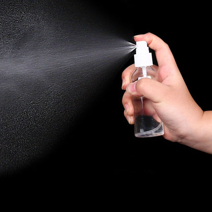 Pacote com 5 peças de Frascos Recarregáveis, Atomizadores de Perfume Transparentes em Plástico, Mini Frascos Vazios para Spray, Ideal para Viagens