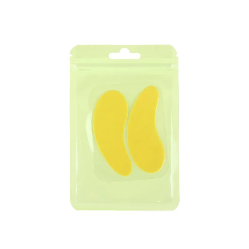Novos Adesivos de Olho Reutilizáveis 1 Par, Stripes de Silicone para Levantamento de Cílios, Patches de Hidrogel para Extensão de Cílios, Adesivos de Gel para Abaixo dos Olhos, Ferramentas de Maquiagem